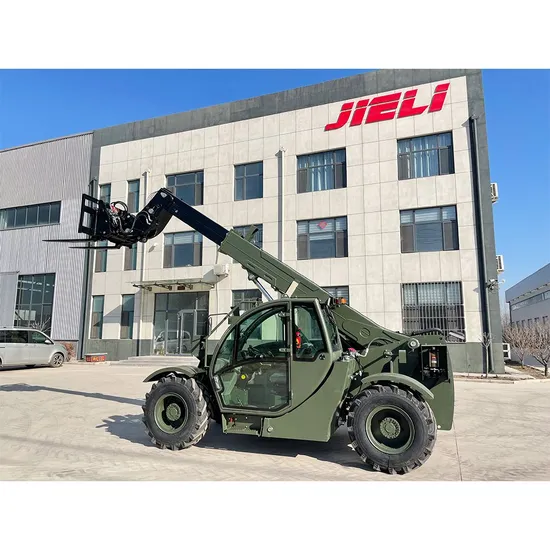 Verschiedene Landform-Nutzung 7m 3t Center Swing Frame Vorderrad Compact Telehandler