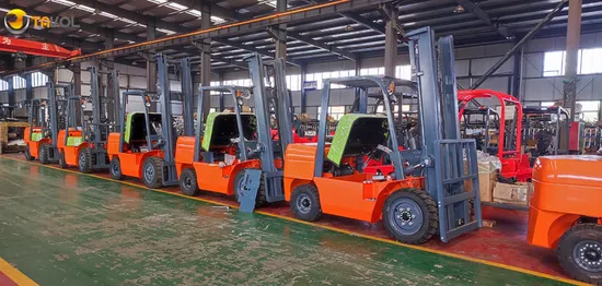 2.5ton 3ton 3.5ton 4ton 5ton Duplex/Triplex Mast Container Forklift Truck Diesel Forklifts with 24 Months Guarantee 