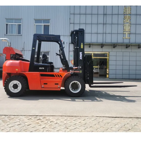 Meistern Sie schwere Lasten mit unserem 4-Tonnen-, 5-Tonnen- und 7-Tonnen-Diesel-Gabelstapler-Biest