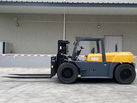 China Top-Qualität 5ton 6ton 7ton 8ton 10ton Diesel-Gabelstapler, der im Inneren des Containers arbeitet